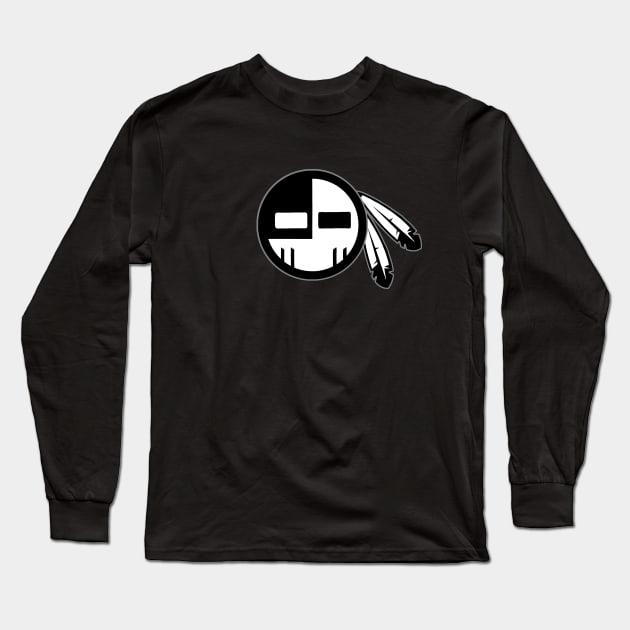 NATIVE MASK 1 Long Sleeve T-Shirt by GardenOfNightmares